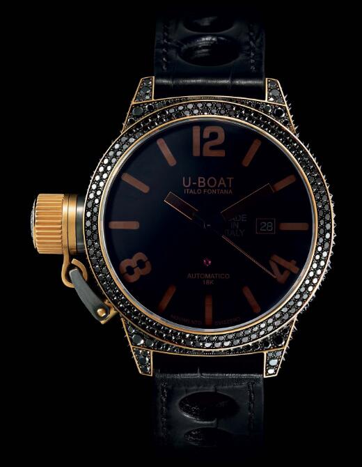 Replica U-BOAT Watch Chimera Black Swan 8000